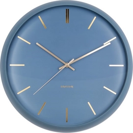 Clock Karlsson Globe Dark Blue 40 cm