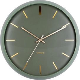 Uhr Karlsson Globe Moss Green 40 cm