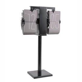 Uhr Karlsson Flip Clock No Case Mini Warm Grey 20,6 x 13,9 cm