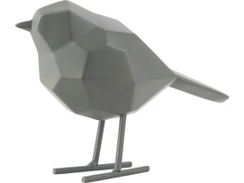 Beeld PT Living Bird Small Polyresin Matt Jungle Green