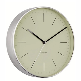 Uhr Karlsson Minimal Olive Green 27 cm