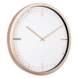 Uhr Karlsson Dots & Batons White 42 cm