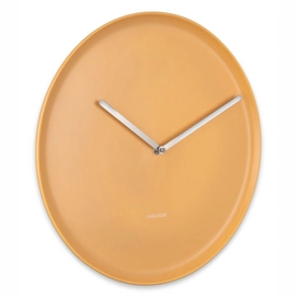 Uhr Karlsson Plate Porcelain Ochre Yellow 35 cm