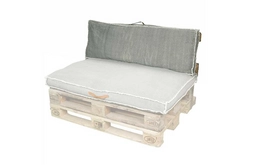Palletkussen Unique Living Manouk Dark Grey Rug (120 x 40 cm)