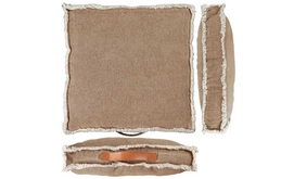 Boxkussen Unique Living Manouk Camel (45 x 45 cm)