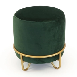 Poef Unique Living Fiebe Dark Green