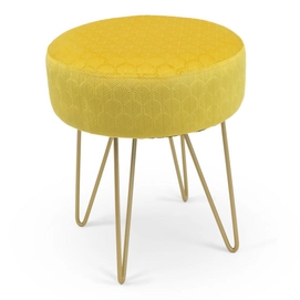 Tabouret Unique Living Fara Mellow Yellow
