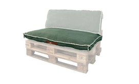 Palletkussen Unique Living Manouk Hedge Green (120 x 80 cm)