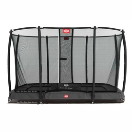 Trampoline BERG InGround EazyFit Grey + Safety Net Deluxe