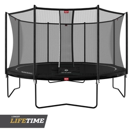 Trampoline BERG Favorit Black 430 + Safety Net Comfort