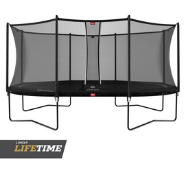 Trampoline BERG Grand Favorit Regular 520 Black + Safety Net Comfort