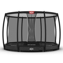 Trampoline BERG InGround Elite 330 Grey + Safety Net Deluxe