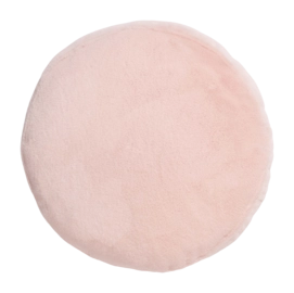 Sierkussen Essenza Mads Furry Rond Rose (45 cm)