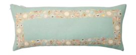 Coussin Décoratif Essenza Veroniq Surf Green (40 x 90 cm)