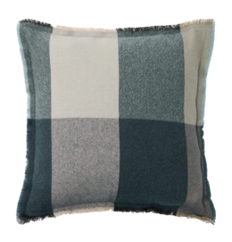 Sierkussen Marc O'Polo Eryk Space Blue (50 x 50 cm)