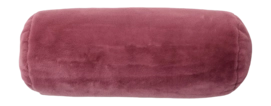 Rollkissen Essenza Furry Mauve (22 x 50 cm)