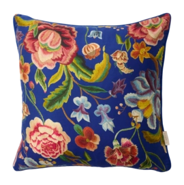 Sierkussen Essenza Roselina Ultra Marine Blue (50 x 50 cm)