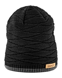 Bonnet Sinner Unisex Merano Beanie Black