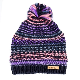 Mütze Sinner Sierra Beanie Kinder Blue/Purple Melage