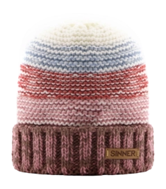 Beanie Sinner Unisex Teton Beanie Pink/White