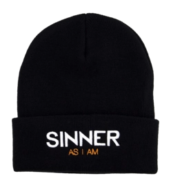 Mütze Sinner Sinner As I Am Unisex Black