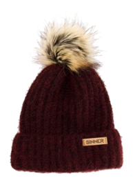 Beanie Sinner Unisex Mossy Beanie (Sustainable) Burgundy