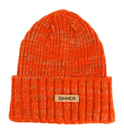 Mütze Sinner Avelin Beanie Unisex Melange Orange Neon