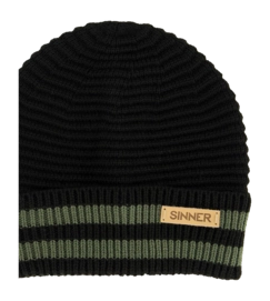 Bonnet Sinner Unisexe Arvi Beanie Black/Dark Grey