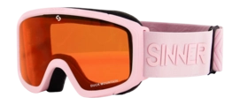 Skibril Sinner Kids Duck Mountain Matte Light Pink Double Orange