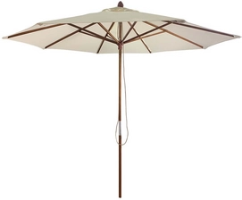 Parasol Borek Enzo Ecru Ø 270 cm