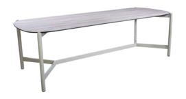 Tuintafel Yoi Vedella White HPL 244 x 95 cm