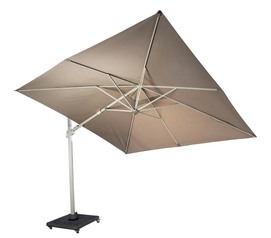 Zweefparasol Yoi Cavalo Alu Salix / Taupe 300 x 300 cm