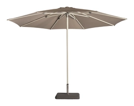 Parasol Borek Amado Chalk Alu Taupe Ø 350 cm