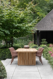 4---2024 M&L teak Chester table M4230 - Daley fibre chair Brick (3)