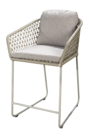 Barstoel Yoi Bara High Dining Salix Flax Beige