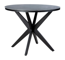 Tuintafel Yoi Calma Rond Dark Grey Slate Ø120