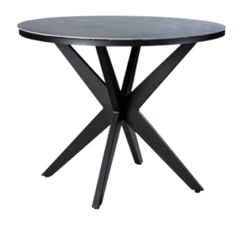 Tuintafel Yoi Calma Rond Black Slate Ø120