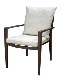 Tuinstoel Yoi Marinha Bronze Wool White