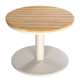 Bijzettafel Yoi Millor Salix Teak Ø60 x 45 cm