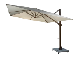 Zweefparasol Yoi Cavalo Bronze Natural 300 x 300 cm