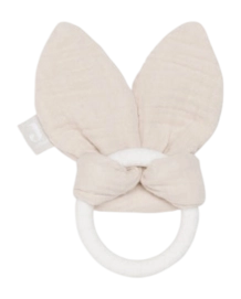 Beißring Jollein Silikon Bunny Ears Nougat