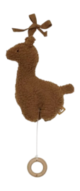 Babymobiel Jollein Muziekhanger Lama Caramel