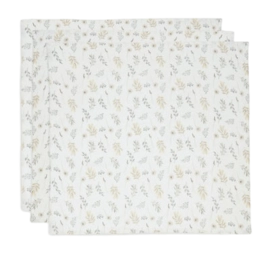 Multidoek Jollein Hydrofiele Doek Small 70x70cm Wild Flowers (3pack)