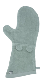 Waschlappen Jollein Waschlappen Frottee Ears Ash Green