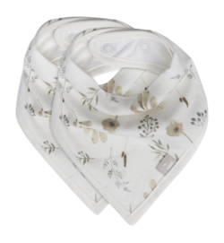 Bavoir Jollein Bandana Wild Flowers (2pack)