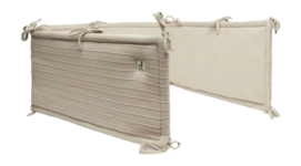 Hoofdbeschermer Jollein Bedomrander/Boxomrander 30x180cm Pure Knit Nougat