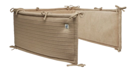 Tour de Lit Jollein Bedomrander/Boxomrander 30x180cm Pure Knit Biscuit
