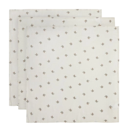 Multidoek Jollein Hydrofiele Doek Small 70x70cm Rosehip (3 - pack)