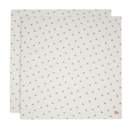 Lingette Lavable Jollein Hydrophile Tissu Large 115x115cm Rosehip (2 - pack)