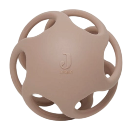 Anneau de Dentition Jollein Balle Silicone Ø 9,5cm Silicone Biscuit